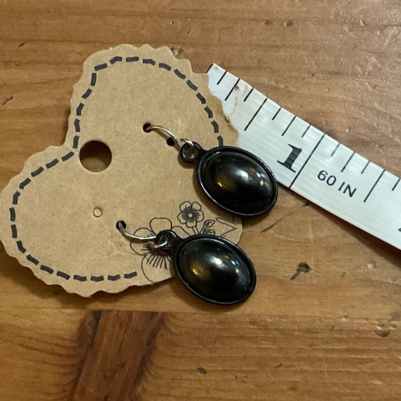 Gothic: metal bat necklace and two sets of dangle earrings biker core style too. - Picture 9 of 9